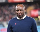 European football: Patrick Vieira sacked by winless Serie A stragglers Genoa