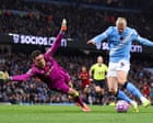 Rampant Haaland takes Manchester City past Bournemouth into second