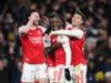 Brilliant Eze hits hat-trick as Arsenal thump Spurs to extend lead in title race