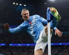 Manchester City make title statement as Haaland leads rampant win over Liverpool