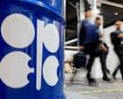 Oil price rises after Opec+ pauses oil output hikes amid glut fears – business live