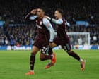 Aston Villa rally to put Leeds in trouble with Morgan Rogers double
