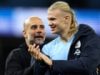 Pep Guardiola hits out at referee and says ‘without Haaland it would be tough’