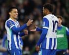 Diego Gómez finds scoring touch as Brighton teach Leeds a lesson