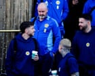 Steve Clarke takes Scotland to Greece against backdrop of hope and unease