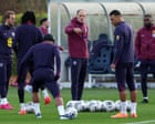 Red, white and shoe: Tuchel and England embrace their new World Cup super slipper
