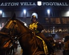 Fraught, tense and visceral: there’s never been a football match quite like Maccabi’s visit to Aston Villa | Barney Ronay
