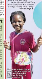 11/8/2025: Front Page: Investigation launched into death of 9-year-old girl