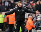 Angry Eddie Howe claims officials denied Newcastle a ‘stonewall’ penalty