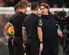 ‘The game is gone’: Thomas Frank fumes over VAR decisions in Spurs loss