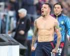 European football: 10-man Roma lose at Cagliari in ill-tempered clash