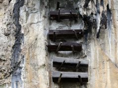 The curious history of hanging coffins