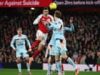 Merino and Saka down Brentford to restore Arsenal’s five-point cushion
