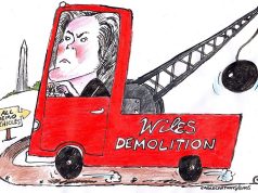 5 fairly vain cartoons about Vanity Fair’s interviews with Susie Wiles