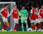 Arteta’s team of ruthless cyborgs malfunction in way that is all too human | Jonathan Wilson