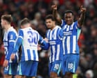 Danny Welbeck shines as Brighton dump Manchester United out of FA Cup