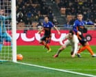 European football: Inter fight back to hit Pisa for six while Barcola lifts PSG top