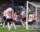 Portsmouth out of relegation zone after Adams goal in feisty Southampton draw
