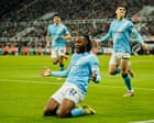 Semenyo and Cherki give Manchester City edge over Newcastle after VAR storm