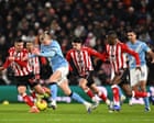 Stubborn Sunderland deny Manchester City to give Arsenal four-point cushion at top