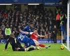 Sánchez errors hand Arsenal first-leg lead despite Garnacho’s Chelsea double