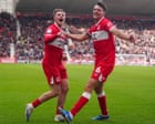 Championship roundup: Boro hammer Preston while Millwall thrash Charlton