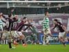 Hearts stay clear of Celtic after Braga rescues late point against title rivals