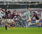 Hearts stay clear of Celtic after Braga rescues late point against title rivals