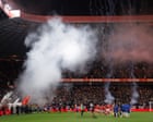 Inquiry launched after Chelsea fans complain about policing at end of Charlton game