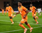 Amad Diallo powers Côte d’Ivoire past Burkina Faso to set up Afcon clash with Egypt