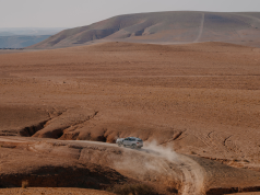 Getting behind the wheel of the Dacia Duster in the Moroccan desert