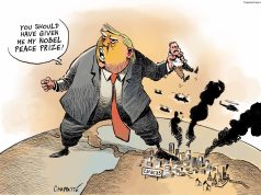 5 hilariously slippery cartoons about Trump’s grab for Venezuelan oil
