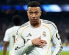 European football: Mbappé wins it late for Real Madrid after Bellingham limps off