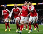 Arsenal win battle of derby narratives but tell us little we didn’t already know | Jonathan Wilson