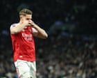 ‘Most of us spoke’: crunch talks fired up Arsenal for derby win, reveals Gyökeres