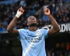Guéhi scores first goal for Manchester City in tame FA Cup win against Salford