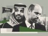 Why is Prince William in Saudi Arabia?