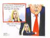 5 thoroughly redacted cartoons about Pam Bondi protecting predators