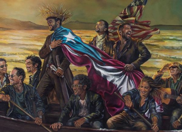 Bad Bunny Crossing the Delaware: How an Artist Recast an American Masterpiece