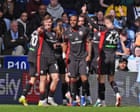 Sunderland v Brighton, Burnley v Bournemouth, Championship and more: football – live