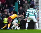 Scottish Premiership: Cvancara and VAR controversy help Celtic win to put pressure on Hearts