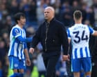 ‘It’s not good enough’: Slot feels the pressure after Liverpool’s loss at Brighton