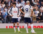 Spurs struck by strange mix of panic and resignation as the abyss draws them in | Jonathan Wilson