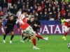 Havertz’s late penalty on return to Leverkusen rescues first-leg draw for Arsenal