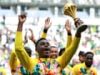 Senegal parade Afcon trophy at Stade de France in defiance at being stripped of title