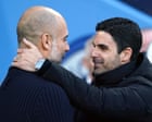 Pep Guardiola still friendly with Arteta despite friction last season