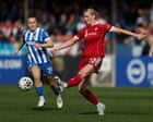 Liverpool pick up point at Brighton after late drama to ease WSL relegation fears