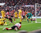 Yankuba Minteh’s lucky strike earns Brighton first win at Sunderland for 45 years