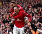 Manchester United sink Aston Villa to tighten grip on Champions League spot