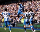 Danny Welbeck double for Brighton deals fresh blow to Liverpool’s top-five hopes